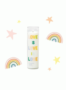 Ароматна соева свещ Падивакс Искра 300 гр - Любовта е любов е любов - евкалипт и сандалово дърво